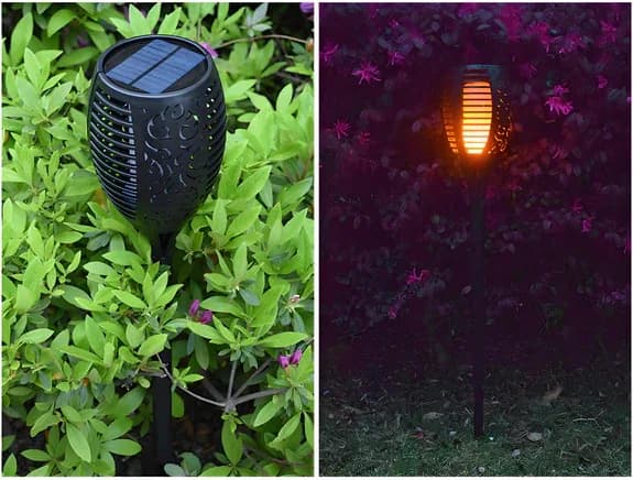Antorcha Solar Efecto Fuego 58 cm — 5