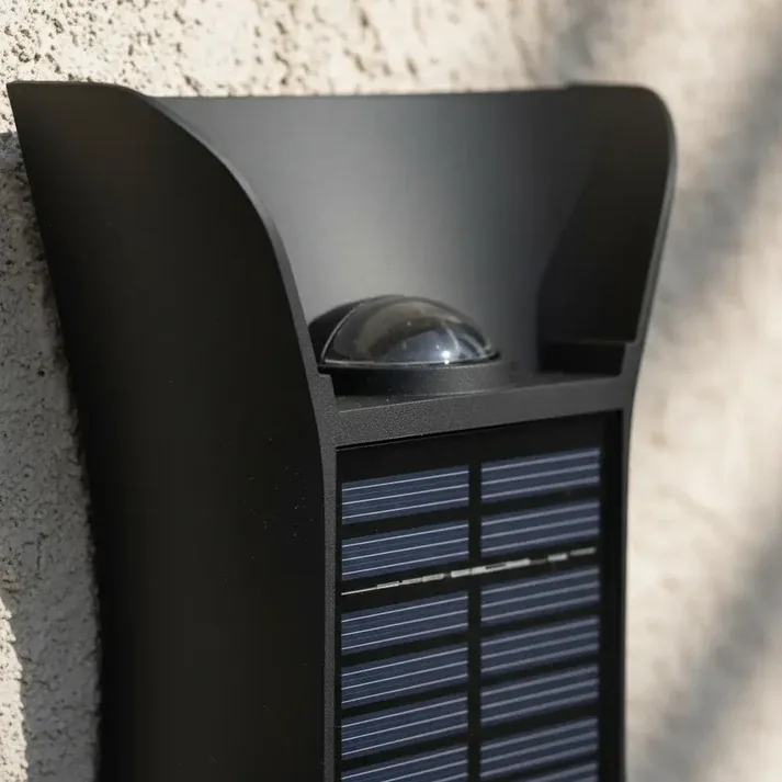Aplique Solar 2 Luces Bidireccional — 6