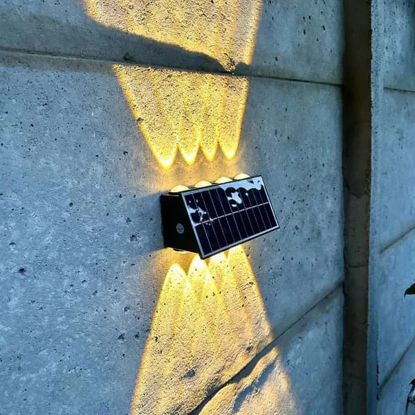 Aplique Solar 8 Luces — 9