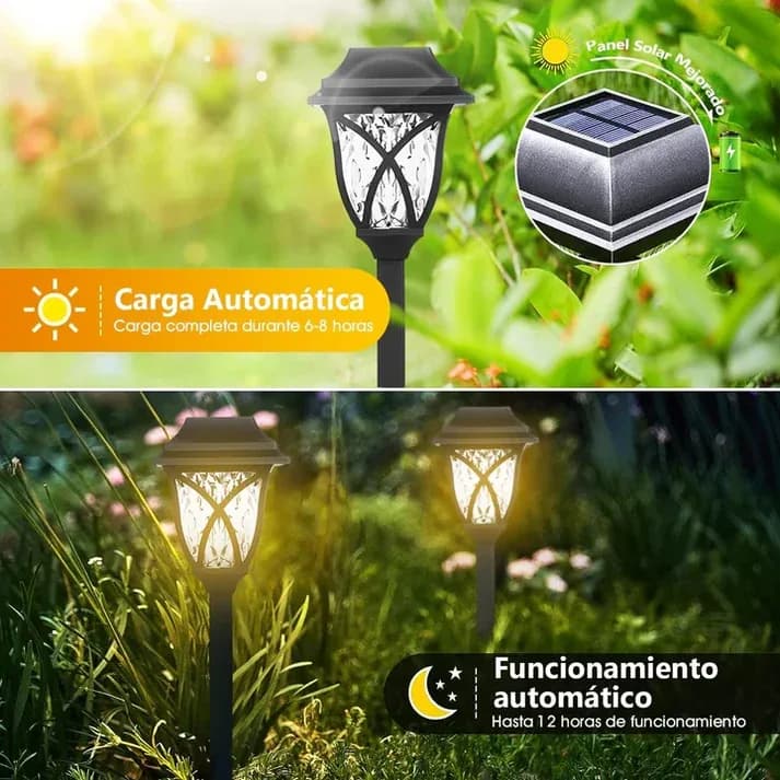 Faroles Solares 44 cm x 2 Unidades — foto 6