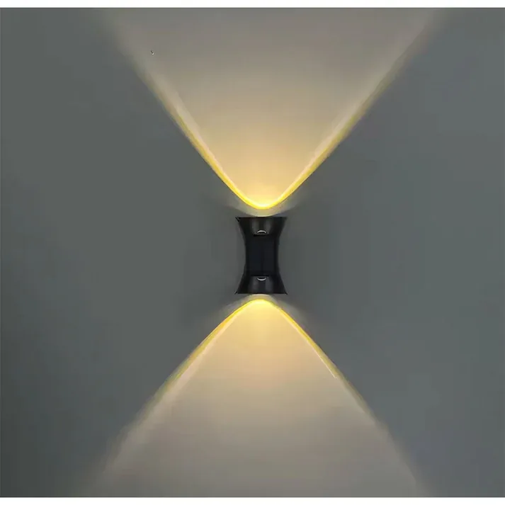 Aplique Solar 2 Luces Bidireccional