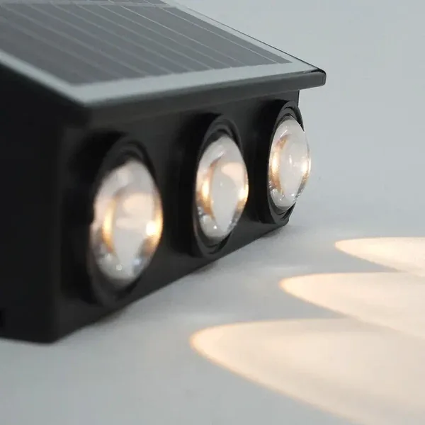 Aplique Solar 6 Luces