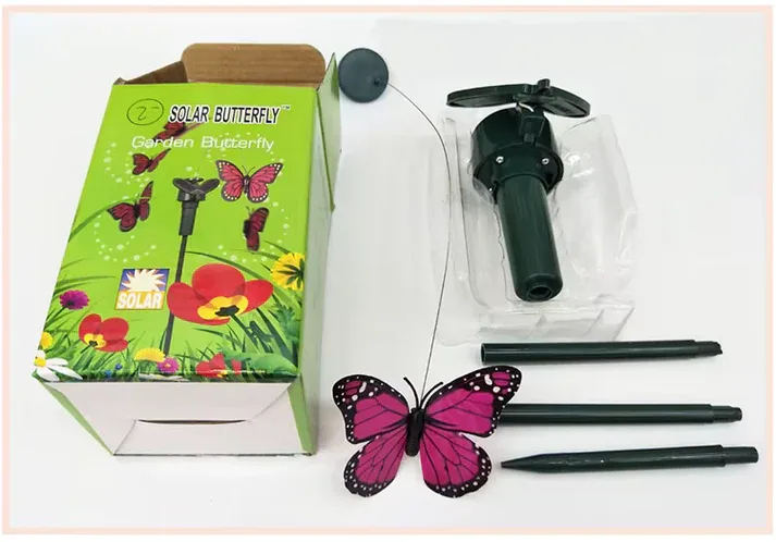 Estaca Solar Mariposa / Colibrí