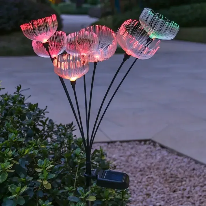 Flor Medusa Solar RGB