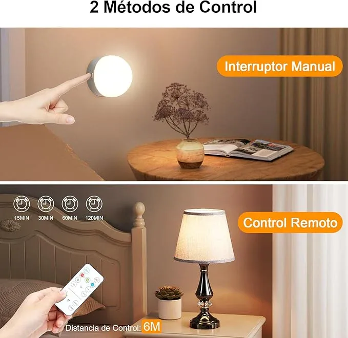 Foco LED Recargable 10W con Control Remoto